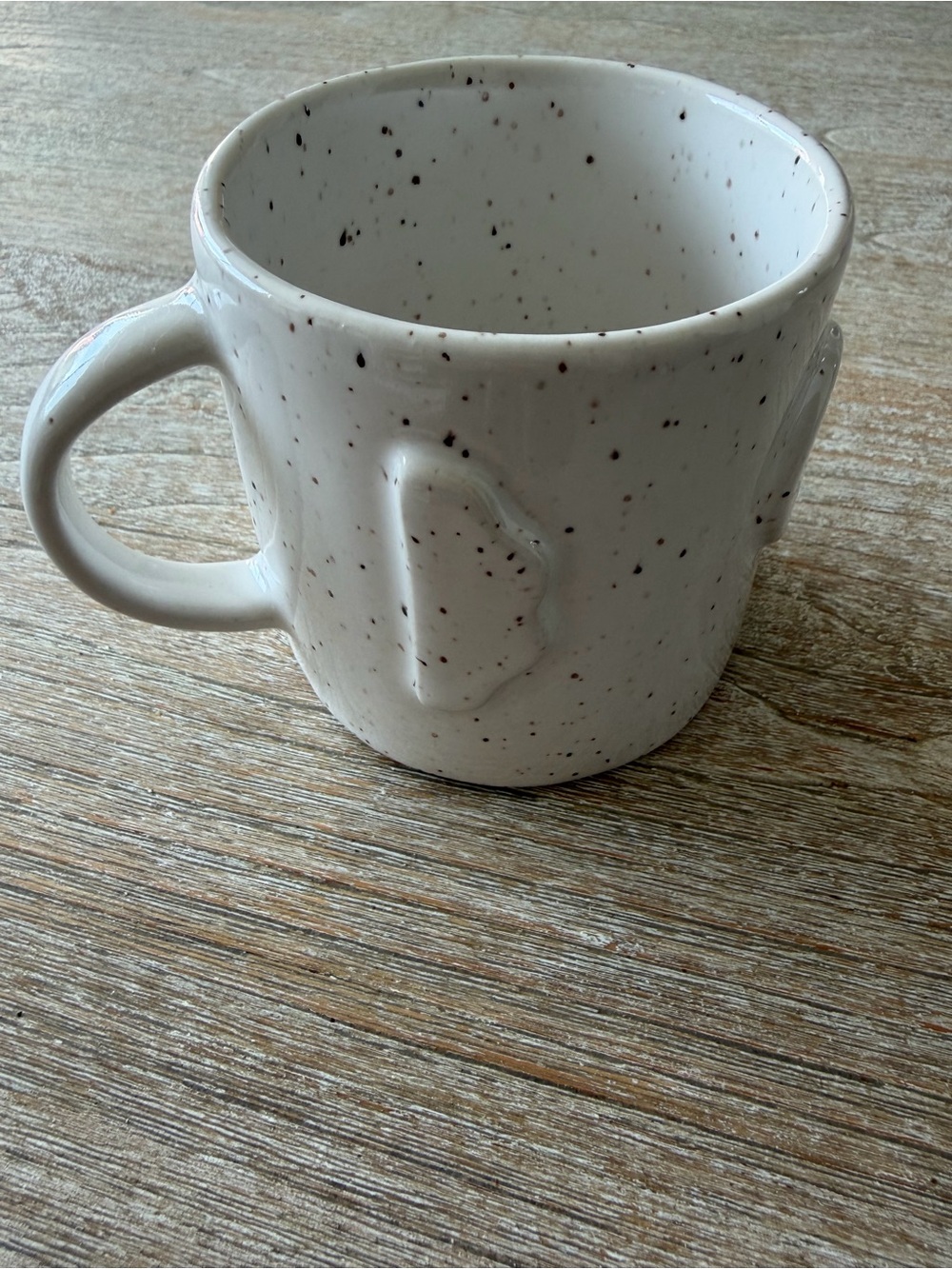 Days Eye Speckled Cream Ceramic Mug